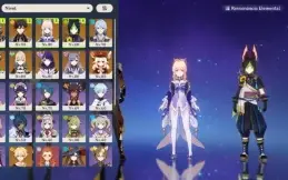 Conta Genshin Ar 55 10+ Personagens T5 1 Arma T5