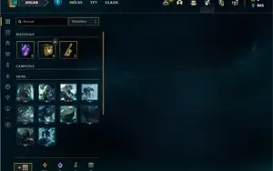 Conta Platina 3 com 23 Champs e 1 Skins + 12 Fragmentos