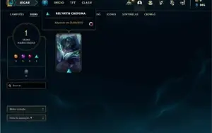 Conta Platina 3 com 23 Champs e 1 Skins + 12 Fragmentos