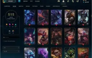 CONTA PLATINA 2 - 515 SKINS