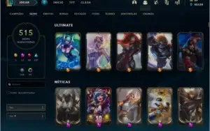 CONTA PLATINA 2 - 515 SKINS