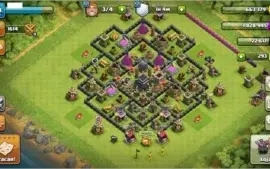 CV9 RECÉM UPADO CLASH OF CLANS