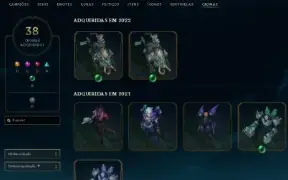 Conta Lol All Champs 300 Skins Sem Elo Md5 PREÇO NEGOCIAVEL