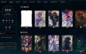 Conta Lol All Champs 300 Skins Sem Elo Md5 PREÇO NEGOCIAVEL