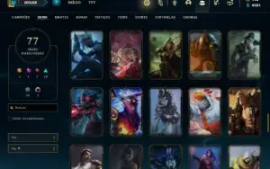 Conta ouro 3 com 135 Champs e 77 Skins ( MAIN MID )