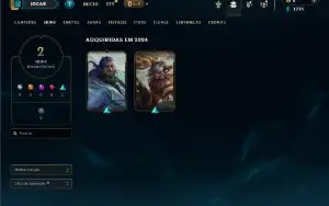 Ferro 1 com 26 Champs e 2 Skins