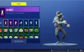 Conta Fortnite lvl 136, Passe de batalha, 15 skins
