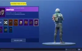 Conta Fortnite lvl 136, Passe de batalha, 15 skins