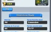 CONTA CLASH ROYALE ARENA 10 NIVEL 10 (9 LENDARIAS)