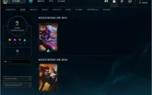 Conta League Of Legends