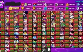 Brawl Stars 71k 95 Brawlers FULL
