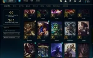 conta diamante 4 barata com 12 skins e 35 champs