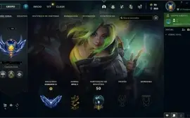 Conta Diamante 4 LOL