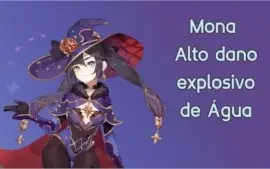 CONTA GENSHIN IMPACT - AR5 - MONA