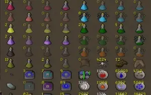 Conta OSRS 1.9k total level + banco ~780m