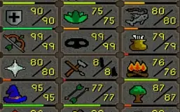 Conta OSRS 1.9k total level + banco ~780m