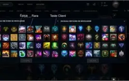 Conta lol / 78 champs / 36 skins / ouro II