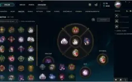 Conta lol / 78 champs / 36 skins / ouro II