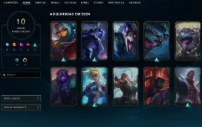Conta lol mestre
