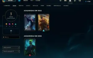 Smurf - League Of Legends - Platina 1 + 350 Rp + 20 Skins