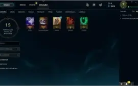 conta lol level 30
