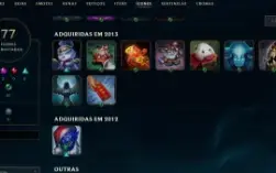 Conta League of Legends Full Acesso - 54 Champs e 36 Skins