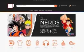 Loja de Drop Geek + IG (1.8K) + Pág (Face)