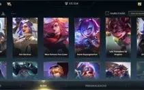 Conta League of Legends: Wild Rift Diamante II
