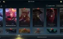 Conta League of Legends: Wild Rift Diamante II