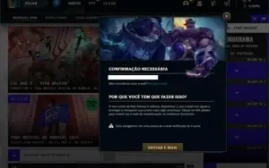Conta ouro 4 com 21 Champs e 4 Skins + 14 Fragmentos