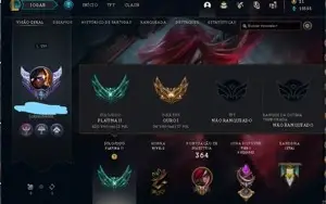 Conta plat III, mmr decente, nvl 291, 131 champs