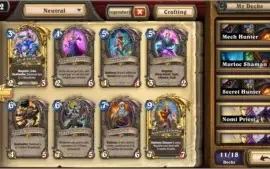 Conta Hearthstone: Hunter Dourado + Decks Meta + Lendárias