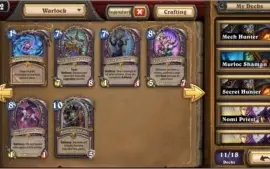 Conta Hearthstone: Hunter Dourado + Decks Meta + Lendárias