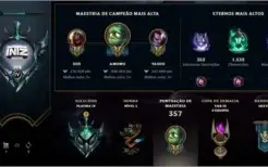 Conta LOL - 45 Skins - Nv 316 - plat iv s/f - 100 Champions