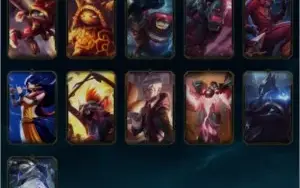 Conta LOL - 45 Skins - Nv 316 - plat iv s/f - 100 Champions