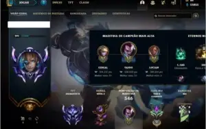 Conta ouro 3 com TODOS OS CHAMPS e 206 skins + 33 Cromas