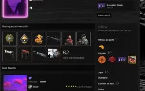 conta steam muitos jogos mais focada em cs.go