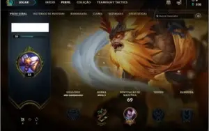 2 CONTAS LEAGUE OF LEGENDS