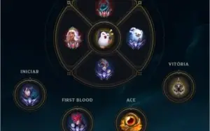 Conta D3 1PDL 148 Champions / 252 Skins LVL 472 / GM S9