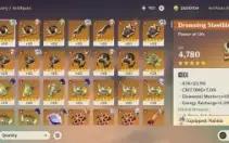 Conta Ar58 Hutao C1, Todos Archons, 19 Chars 5* E 12Armas 5*
