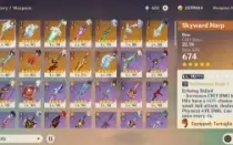 Conta Ar58 Hutao C1, Todos Archons, 19 Chars 5* E 12Armas 5*