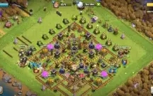 Clash of clans, cv10 full. Atualmente recém cv11