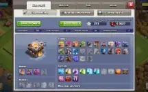 Clash of clans, cv10 full. Atualmente recém cv11