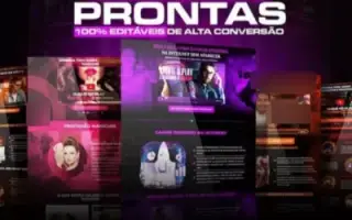 Super Pack +2500 Páginas De Vendas Elementor Free Editáveis