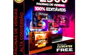 Super Pack +2500 Páginas De Vendas Elementor Free Editáveis
