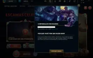 Platina 3 com 25 Champs e 2 Skins + 10 Fragmentos