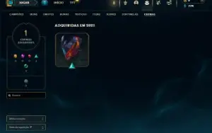 Bronze 4 com 50 Champs e 19 Skins
