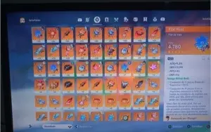Conta com personagens 5 estrela