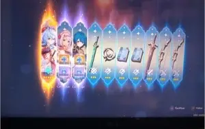 Conta com personagens 5 estrela