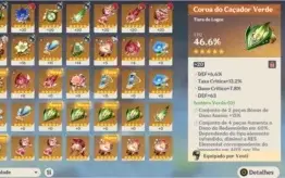 GENSHIN IMPACT - NA - AR 46. DILUC+VENTI+QIQI+DESCRIÇÃO